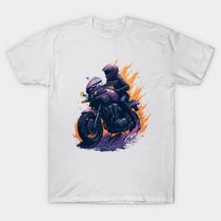 Extreme motor biker T-Shirt